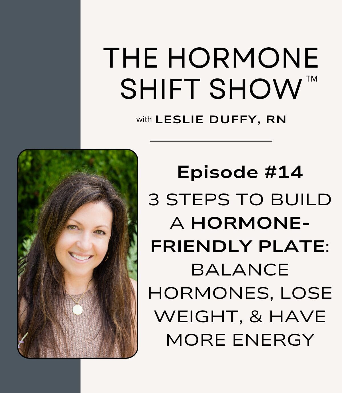 Hormone-friendly plate